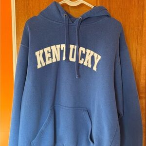 Top of the World Blue Kentucky Sweater